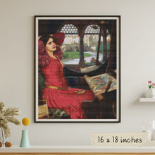 I am Half Sick of Shadows said The Lady of Shalott Cross Stitch Kit | John William Waterhouse