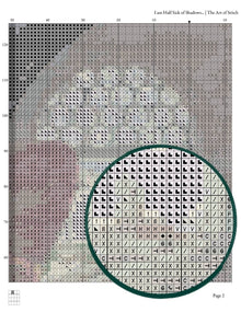 I am Half Sick of Shadows said The Lady of Shalott Cross Stitch Pattern