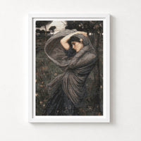Boreas Cross Stitch Pattern - Premium Cross Stitch Pattern - John William Waterhouse