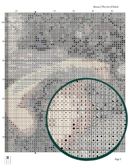 Boreas Cross Stitch Kit