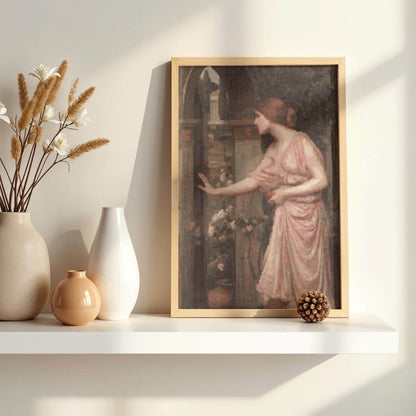 Psyche Entering Cupid's Garden Cross Stitch Pattern - Premium Cross Stitch Pattern - John William Waterhouse
