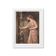 Psyche Entering Cupid's Garden Cross Stitch Pattern | John William Waterhouse