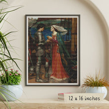 Tristan and Isolde Cross Stitch Pattern