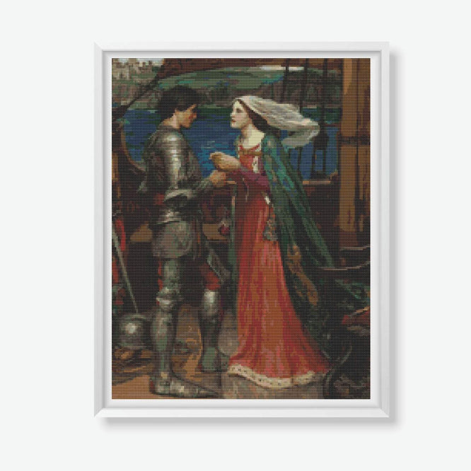 Tristan and Isolde Cross Stitch Kit