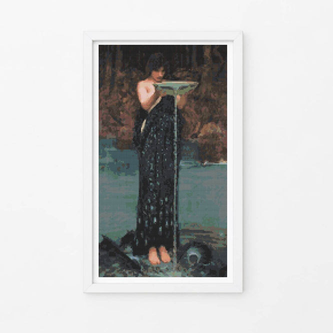 Circe Invidiosa Cross Stitch Kit