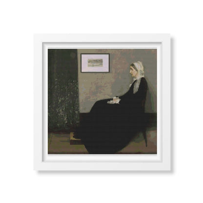 Whistler's Mother Cross Stitch Kit | James McNeill Whistler