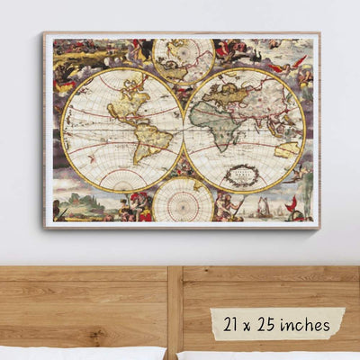 Nova Orbis Tabula Cross Stitch Pattern