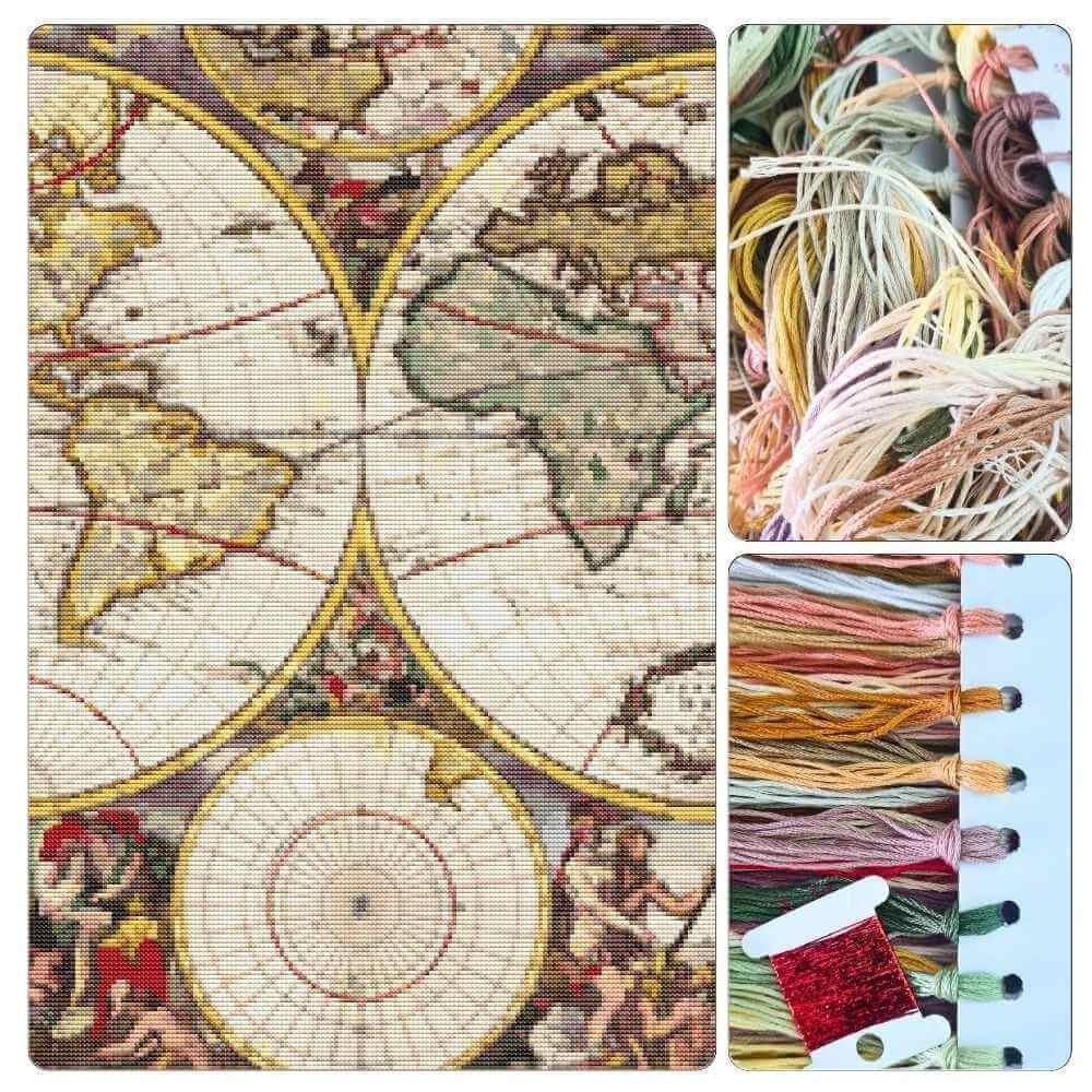 Nova Orbis Tabula Cross Stitch Kit