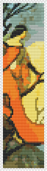 Iron's Stove Bookmark Cross Stitch Kit