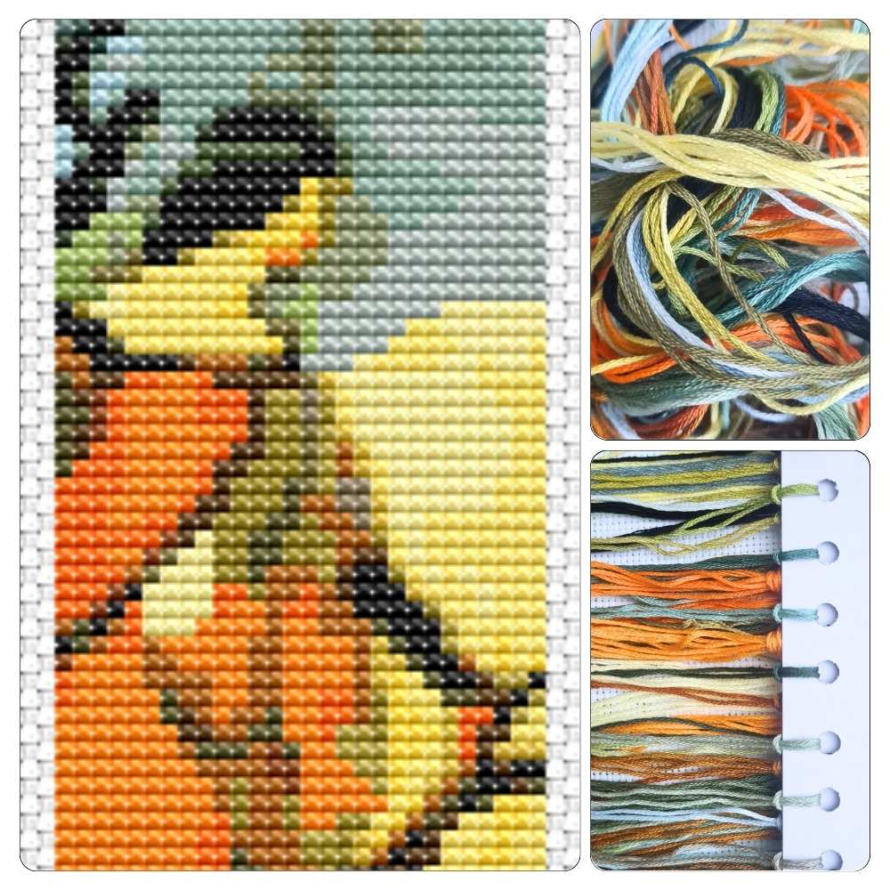 Iron's Stove Bookmark Cross Stitch Kit