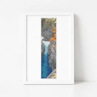 Autumn Bookmark Cross Stitch Kit - Bookmark Cross Stitch Kit - Kawase Hasui