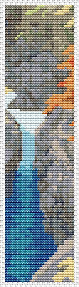 Autumn Bookmark Cross Stitch Pattern