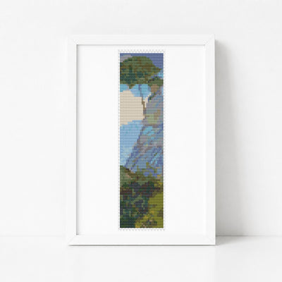 Woman with a Parasol Bookmark Cross Stitch Kit