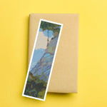 Woman with a Parasol Bookmark Cross Stitch Pattern by Claude Monet