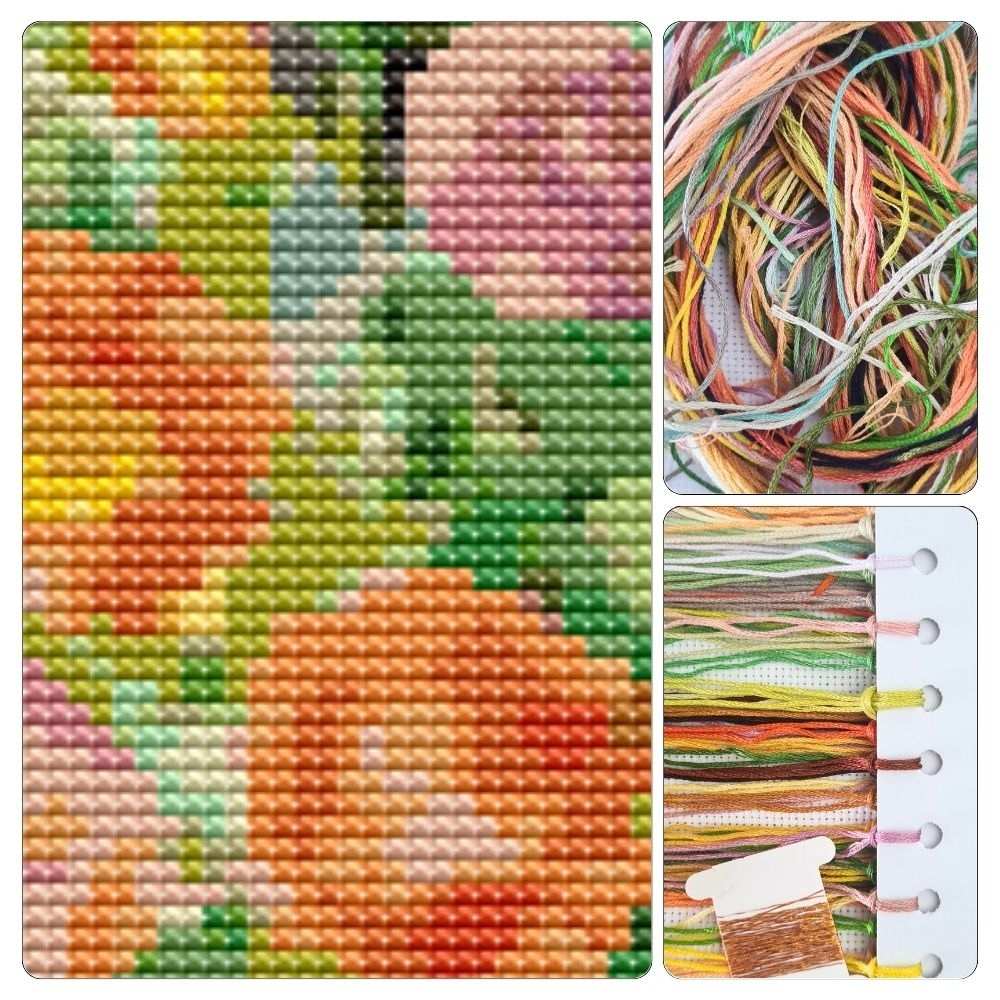 Grand Bouquet Bookmark Cross Stitch Kit
