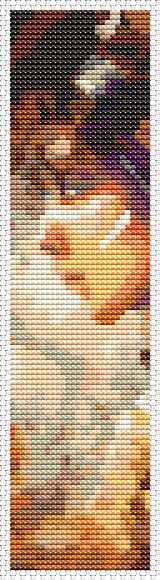 Wisdom Bookmark Cross Stitch Pattern