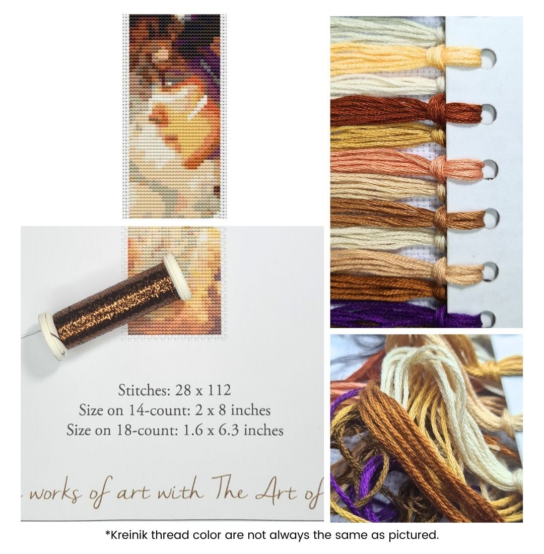 Wisdom Bookmark Cross Stitch Kit | The Art of Stitch