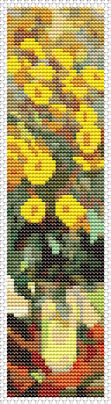 Jerusalem Artichokes Bookmark Cross Stitch Kit