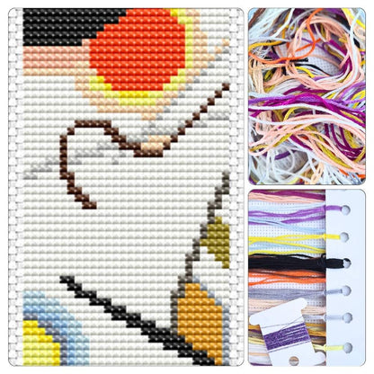 Composition VIII Bookmark Cross Stitch Kit