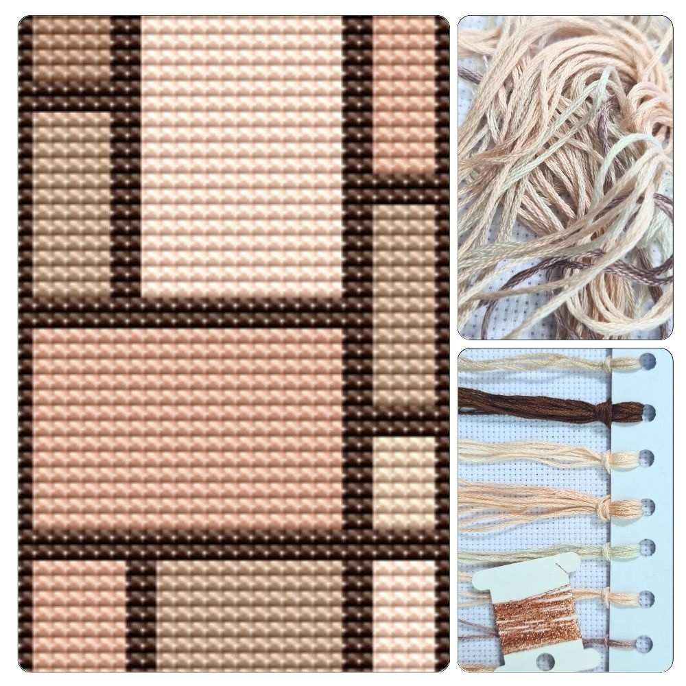Composition Bookmark Cross Stitch Kit