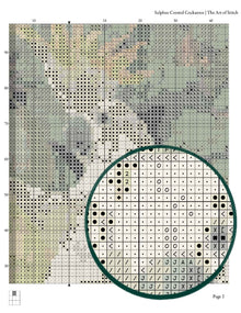 Sulphur Crested Cockatoos Cross Stitch Kit - Premium Cross Stitch Kit - Jessie Arms Botke