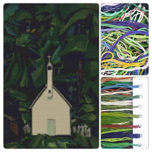 Indian Church Cross Stitch Kit - Premium Cross Stitch Kit - Emily Carr