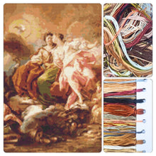 Justice and Peace Cross Stitch Kit - Premium Cross Stitch Kit - Corrado Giaquinto