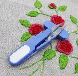 Black Cross Stitch Scissors, Thread Cutter by Supplies