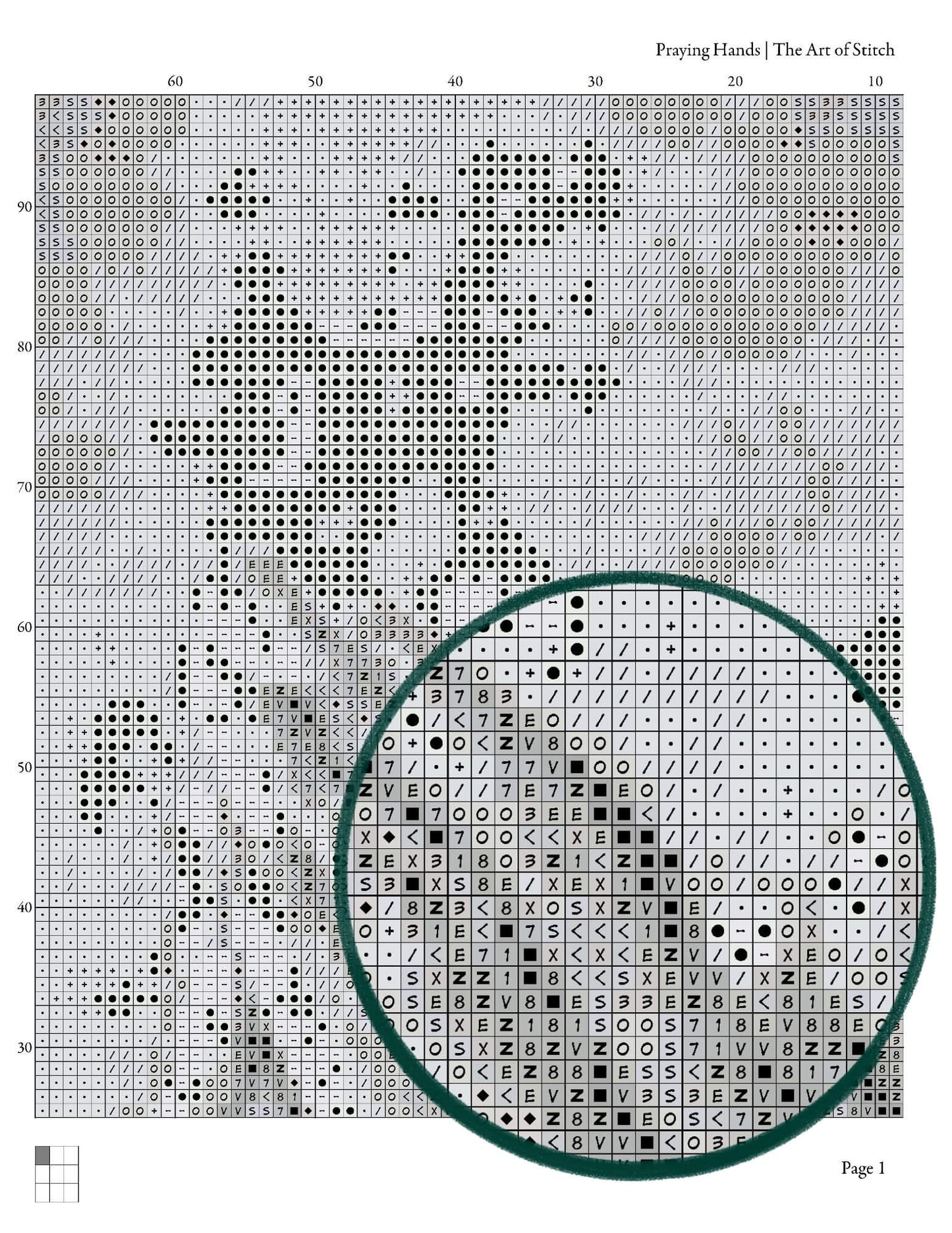 Praying Hands Cross Stitch Kit - Premium Cross Stitch Kit - Albrecht Durer