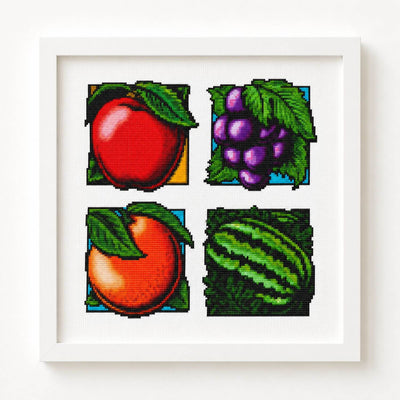 Garden Series Cross Stitch Pattern Pack