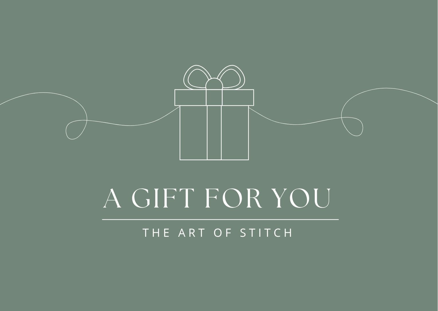 The Art of Cross Stitch Gift Card - The Art of Cross Stitch