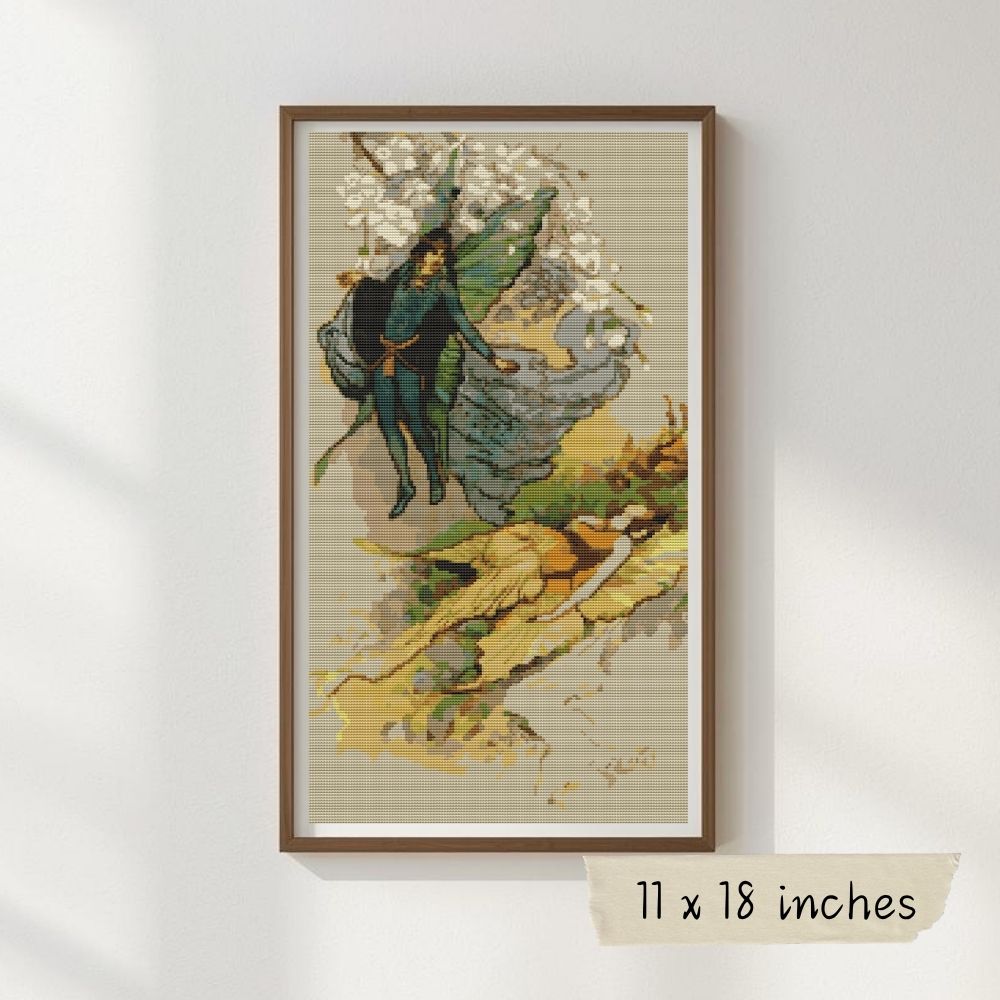 Wake When Some Vile Thing is Nearby Cross Stitch Kit