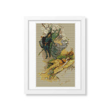 Wake When Some Vile Thing is Nearby Cross Stitch Kit | Warwick Goble