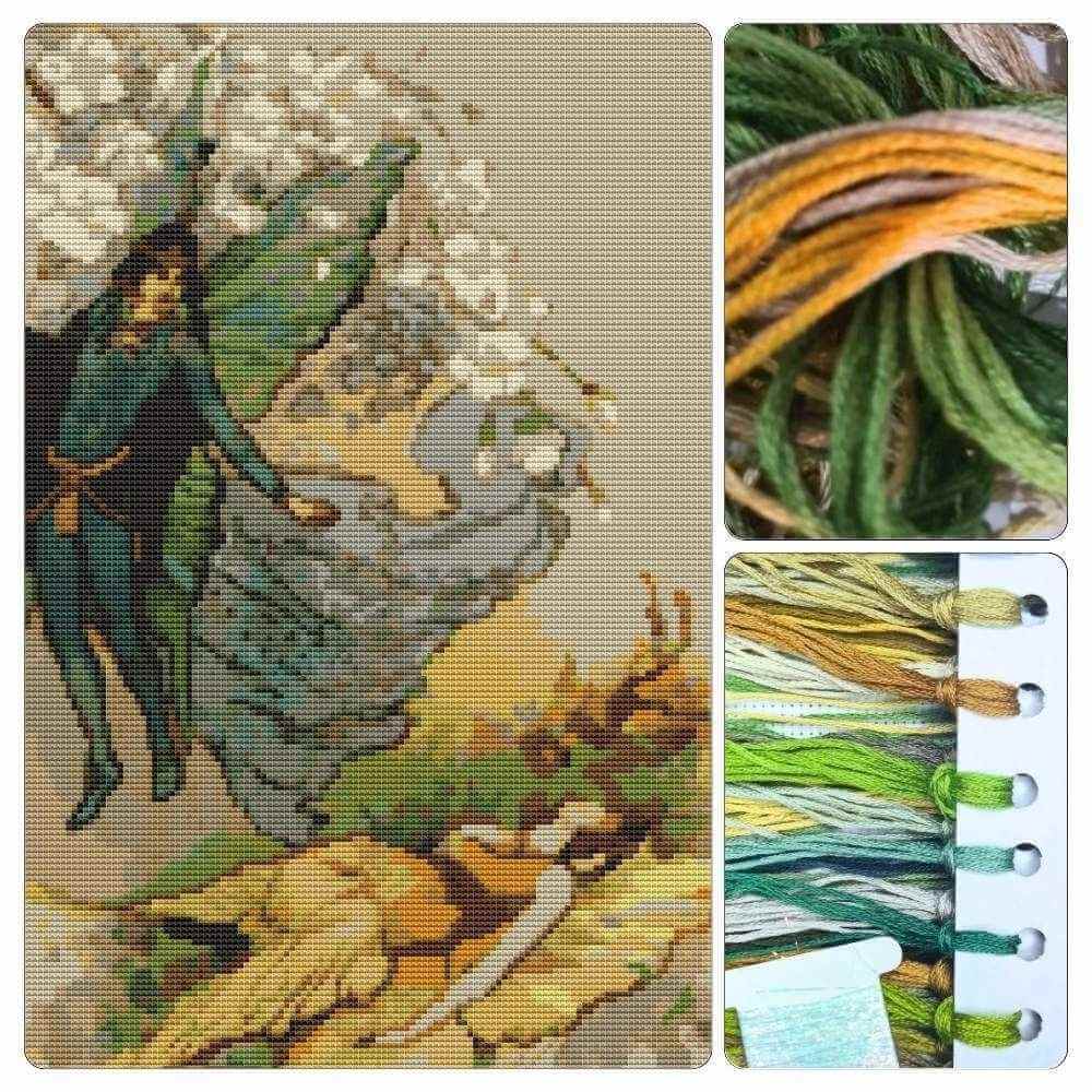 Wake When Some Vile Thing is Nearby Cross Stitch Kit