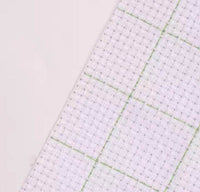 14 - count Gridded White Aida Fabric (Custom Cut) - Supplies - Supplies