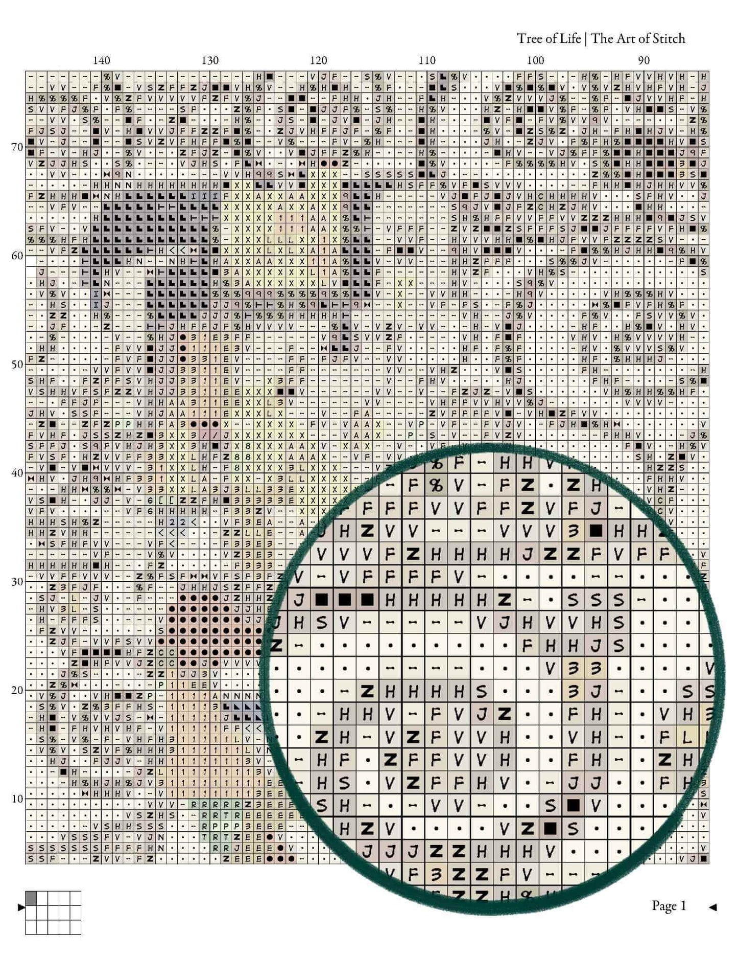 Tree of Life Cross Stitch Kit - Premium Cross Stitch Kit - Gustav Klimt
