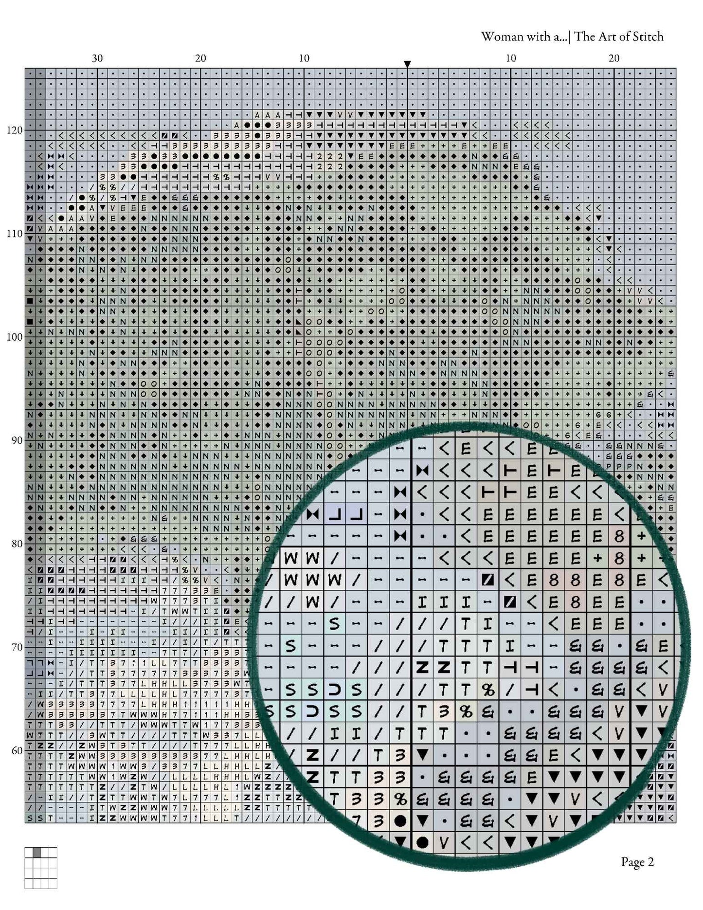 Woman with a Parasol Cross Stitch Kit - Premium Cross Stitch Kit - Claude Monet