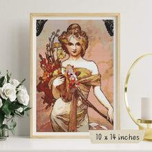 Spring Ellipse Cross Stitch Kit