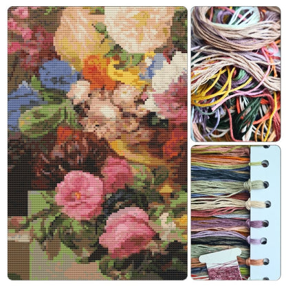 Grandmother's Bouquet II Cross Stitch Kit | Joseph Nigg