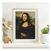 Mona Lisa Mini Counted Cross Stitch Kit | Leonardo da Vinci