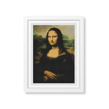 Mona Lisa Mini Counted Cross Stitch Kit | Leonardo da Vinci