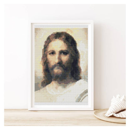 Jesus Mini Counted Cross Stitch Kit | Heinrich Hofmann