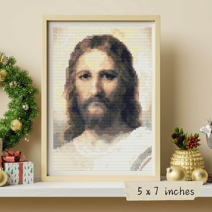 Jesus Mini Cross Stitch Kit