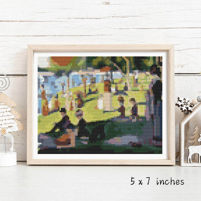 A Sunday Afternoon Mini Cross Stitch Pattern