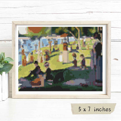 A Sunday Afternoon Mini Cross Stitch Kit