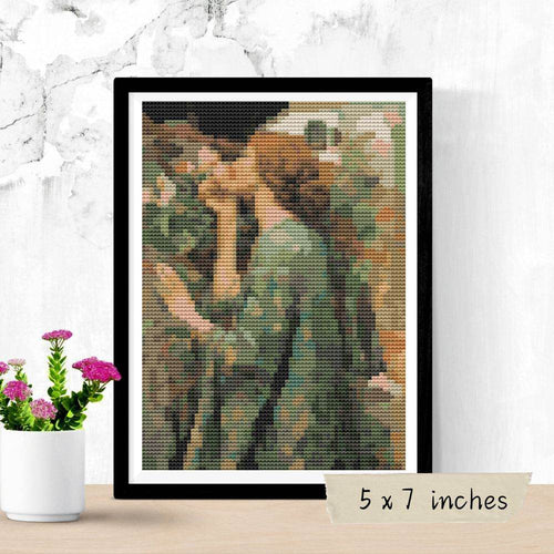 My Sweet Rose Mini Cross Stitch Kit