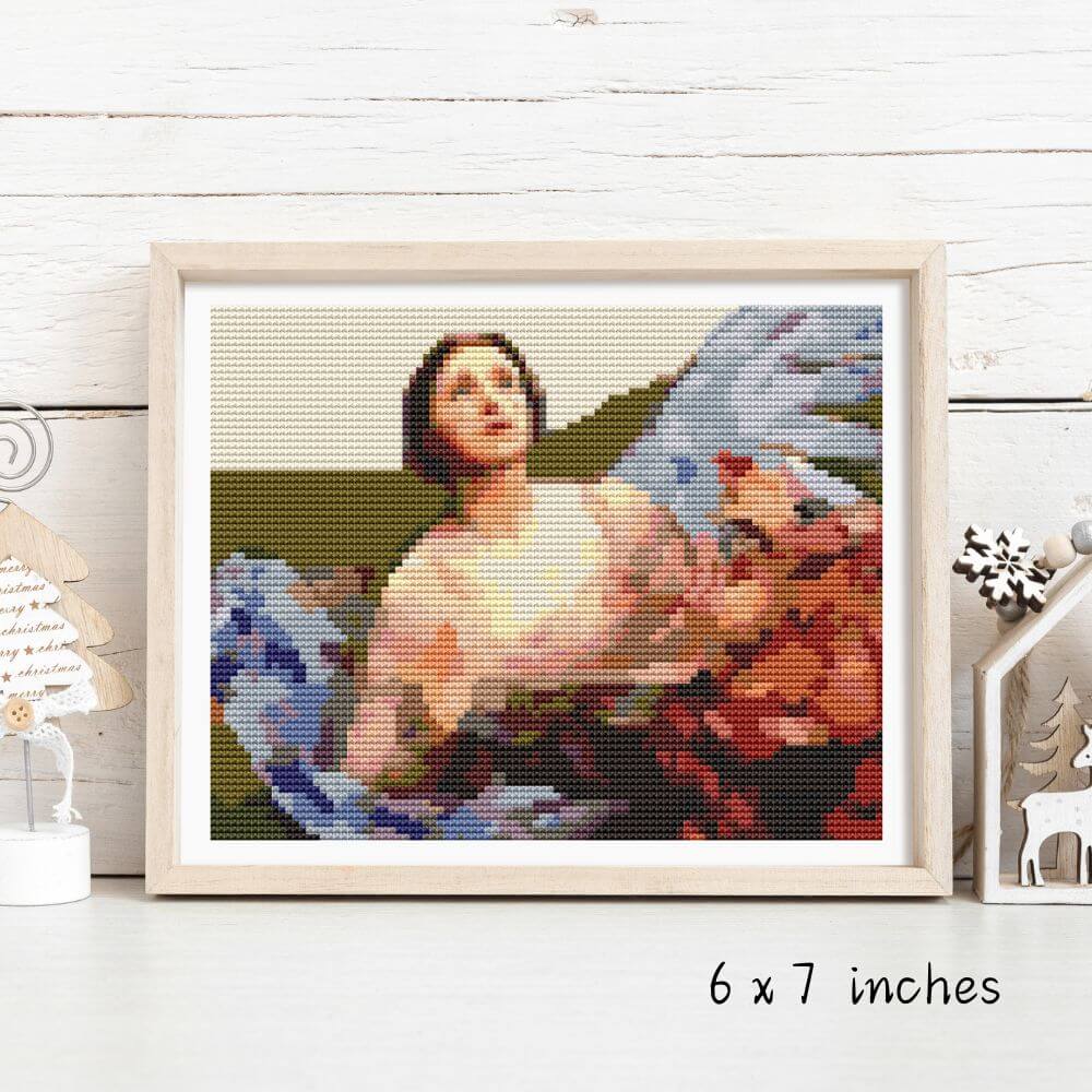 Sense of Sight Mini Cross Stitch Pattern