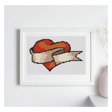 My Heart Counted Cross Stitch Pattern | The Art of Stitch