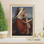 Madonna Mini Cross Stitch Pattern