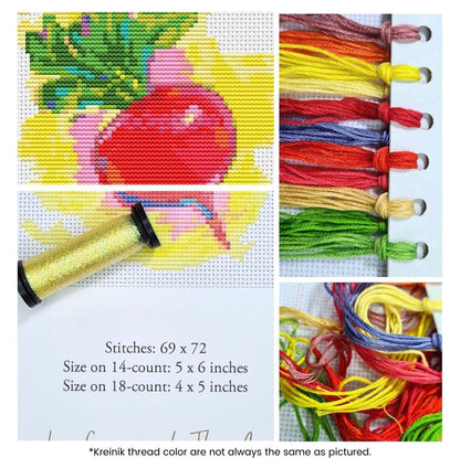 The Beet Counted Cross Stitch Kit | The Art of Stitch